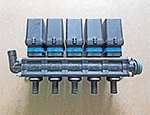 5-section block of solenoid valves (46300551)